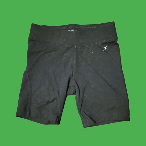 2/$20 Danskin Pure Black Bike Shorts Pants Size: XS - Picture 1 of 5